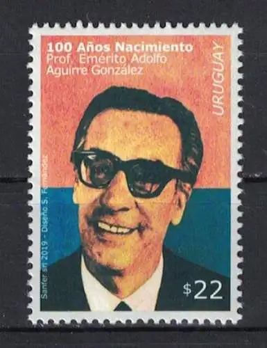 100th anniversary of the birth of Adolfo Aguirre Gonzalez