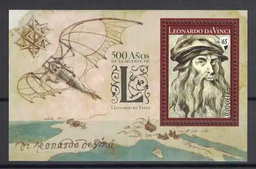 500 years since the death of Leonardo da Vinci