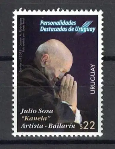 Outstanding Personalities of Uruguay - Julio Sosa Kanela""