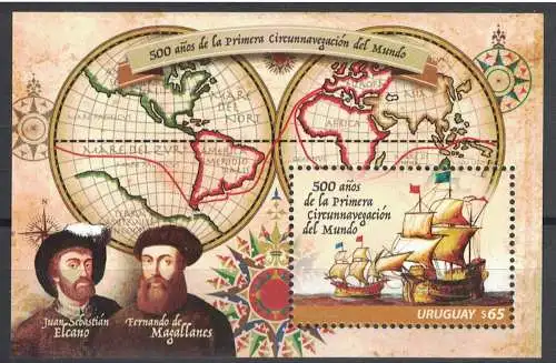 500 years since the first circumnavigation of the world