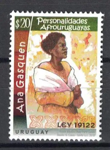 Afro-Uruguayan Personalities - Ana Gasquen