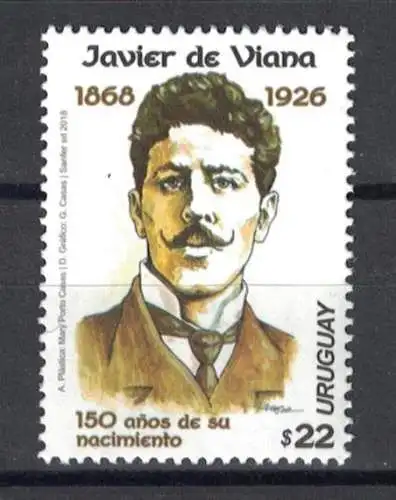 150 years since the birth of Javier de Viana