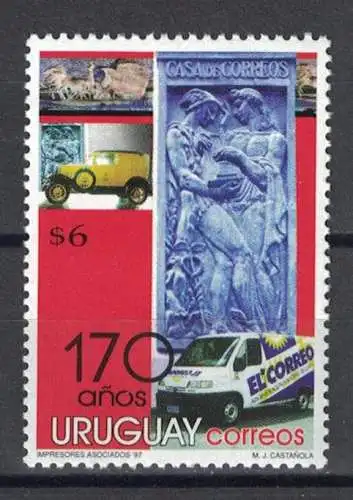 The 170th Anniversary of the Uruguay Post Office