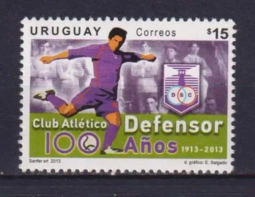 Football - The 100th Anniversary of Club Atletico Defensor