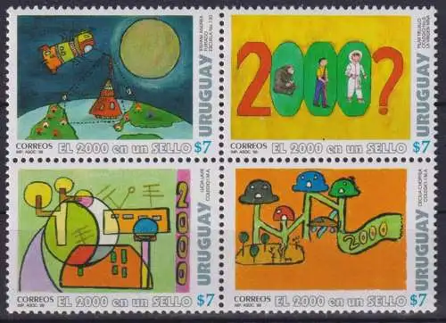 Year 2000" children's stamp design competition"