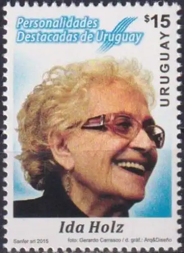 Outstanding Personalities of Uruguay - Prof. Ida Holz