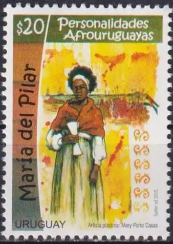 Afro-Uruguayan Personalities - Maria Pilar