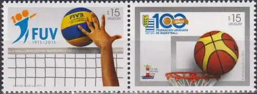 The 100th Anniversary of the Uruguayan Handball Federation and the Volleyball Federation