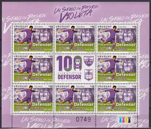 Football - The 100th Anniversary of Club Atletico Defensor