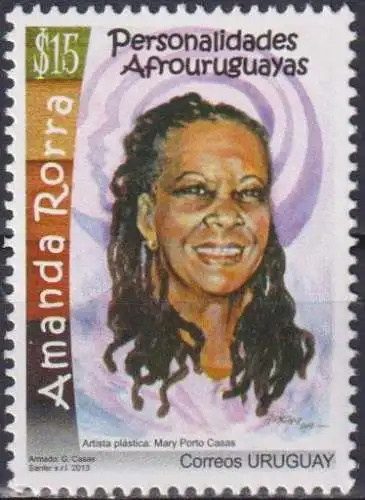 Afro-Uruguayan Personalities - Amanda Rorra