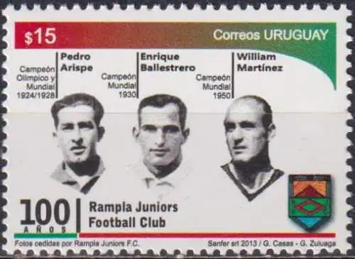 Football Clubs - The 100th Anniversary of Club Rampla Juniors