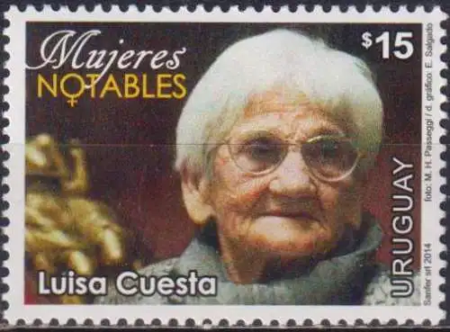 Famous Women - Luisa Cuesta