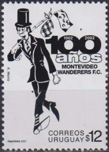 The 100th Anniversary of the Montevideo Wanderers Football Club