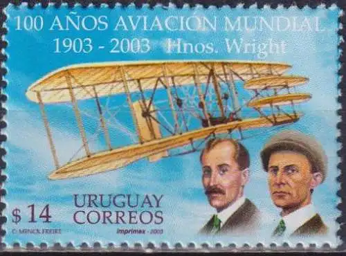 The 100th Anniversary of the Motorized Flight by Wright Brothers