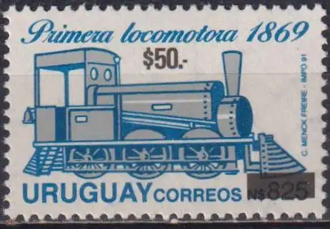 Primera Locomotora 1992 Surcharged