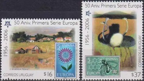 The 50th Anniversary of the European Stamps