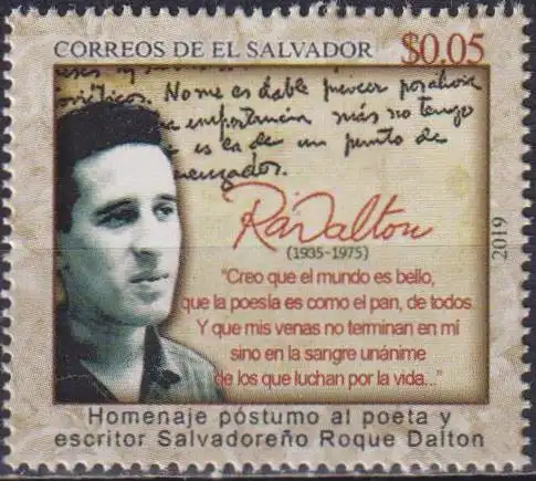 Roque Dalton, Salvadoran Poet and Writer