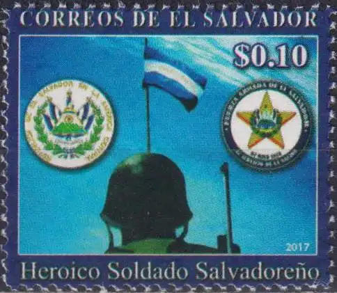 Heroic Salvadoran Soldier