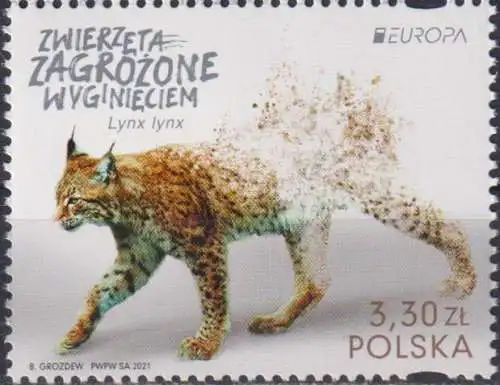 EUROPA Stamp - Endangered National Wildlife