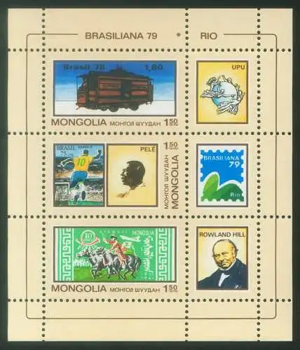 International Stamp Exhibition Brazilia-79