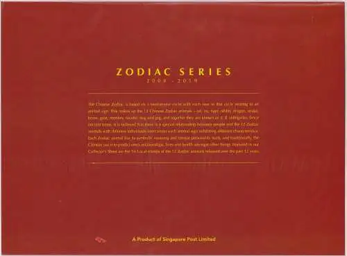 Zodiac Laser Die Cut Collectorâs Sheet