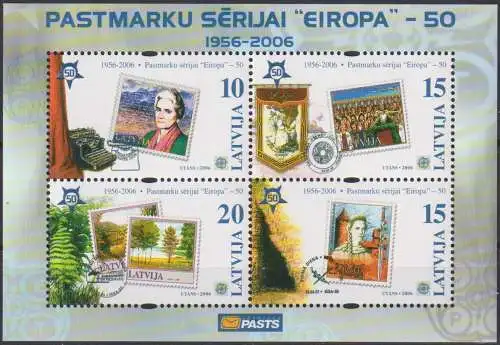 The 50th Anniversary of the First EUROPA Stamps