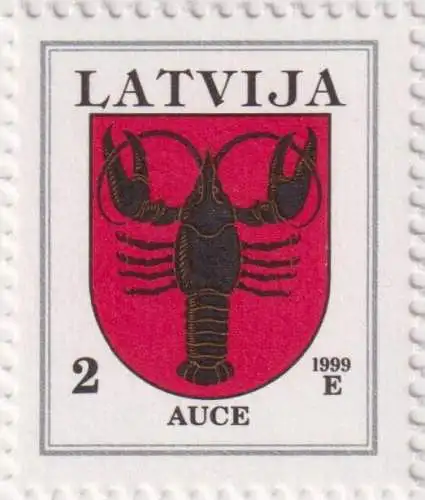 Coats of arms of Latvia - Auce