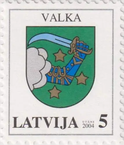 Coats of arms of Latvia - Valka