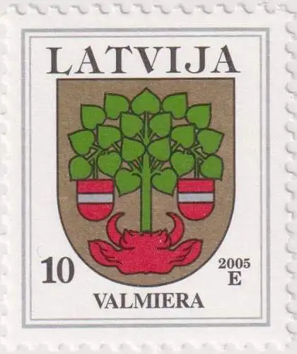 Coats of arms of Latvia - Valmiera