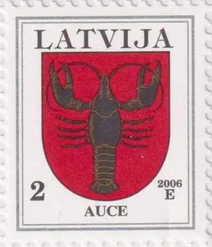 Coats of arms of Latvia - Auce