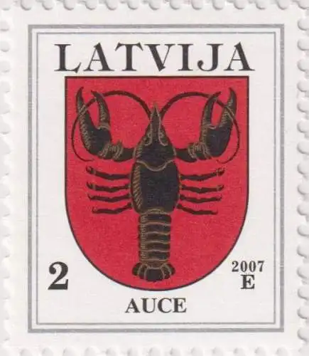 Coats of arms of Latvia - Auce