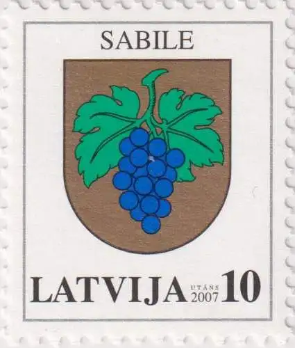 Coats of arms of Latvia - Sabile