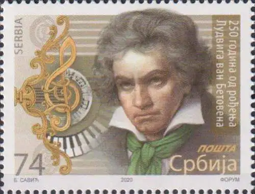 The 250th Anniversary of the Birth of Ludwig van Beethoven, 1770-1827