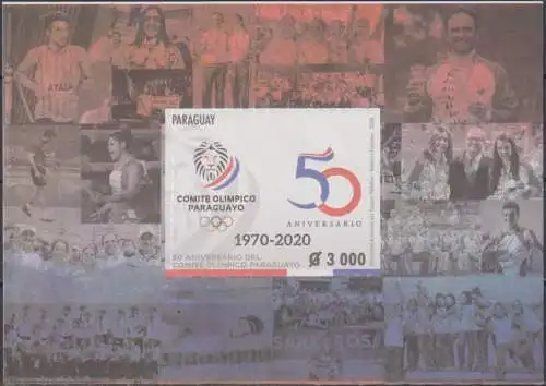 The 50th Anniversary of the Paraguay Olympic Committee