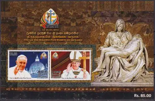 Visit of His Holiness Pope Francis to Sri Lanka