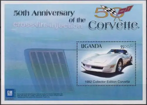 The 50th Anniversary of General Motors Chevrolet Corvette