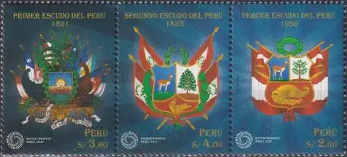 The 200th Anniversary of the Coat of Arms of Peru