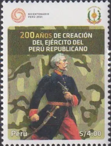 The 200th Anniversary of the Army of the Republic of Peru