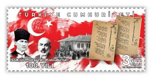 The 100th Anniversary of the National Anthem of the Republic of Turkey