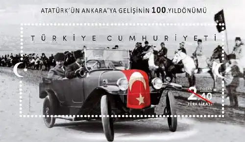 The 100th Anniversary of Ataturk Arrival in Ankara