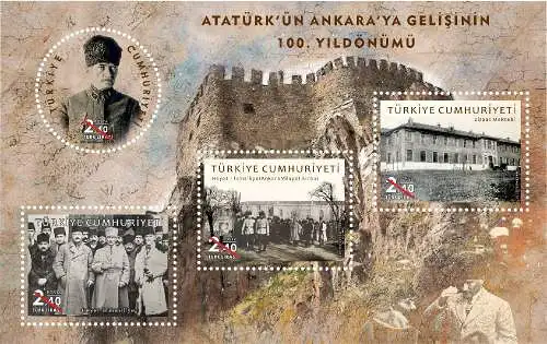 The 100th Anniversary of Ataturks Arrival in Ankara