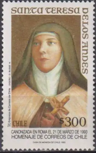 Canonization of St. Teresa of the Andes