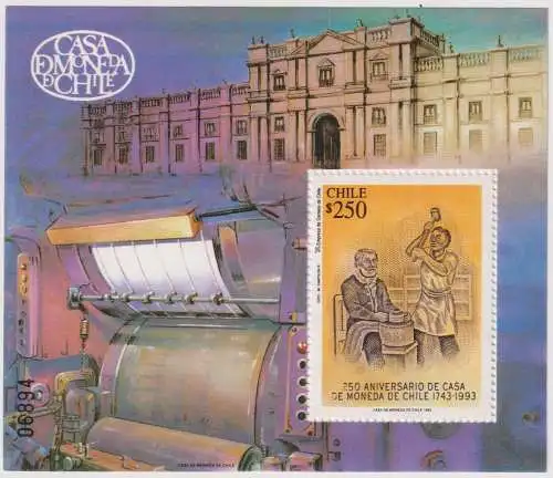 The 250th Anniversary of Chilean Mint