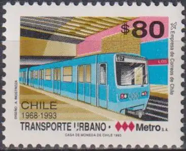 The 25th Anniversary of Chilean Metro