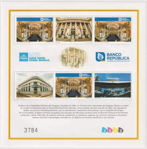 The 125th Anniversary of the Banco de la Repubic Oriental del Uruguay