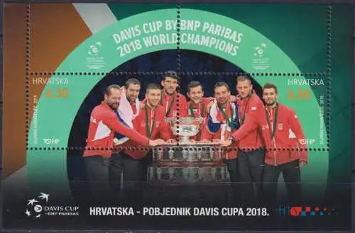 Tennis - Croatia, Davis Cup 2018 Winners