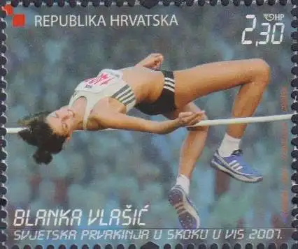 Blanka Vlasic - World Champion in the High Jump 2007