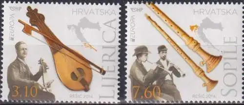 EUROPA Stamps - Musical Instruments