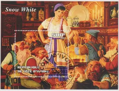 Walt Disney Snow White and the Seven Dwarfs - label