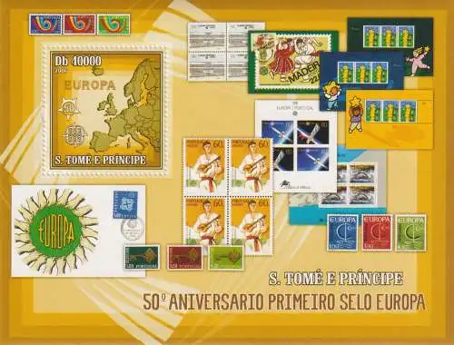 The 50th Anniversary of Europa Stamps